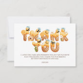 スウィートビー誕生日 サンキューカード (正面)