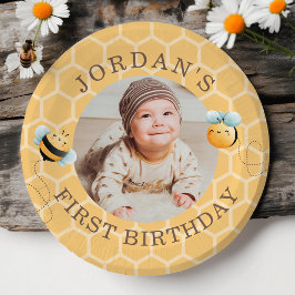 スウィートビー誕生日 ペーパープレート