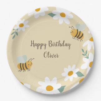 スウィートビー誕生日 ペーパープレート