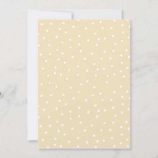 スウィートビー誕生日 招待状 (裏面)