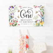 「スウィートビー」ワイルドフラワー&(昆虫)マルハナバチ1歳 横断幕 (インサイチュ)