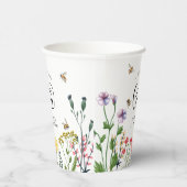 「スウィートビー」ワイルドフラワー&(昆虫)マルハナバチ1歳 紙コップ (右)