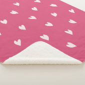 スウィートピはっきりしたックスクスモールシャーパブランケット シェルパブランケット (3/4)