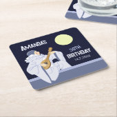 スウィートピエロ(遊ピエロ)のルテCC1270誕生日 スクエアペーパーコースター (アングル)