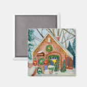 スウィートピエールのチョコレートショップマグネット マグネット (正面/裏面)