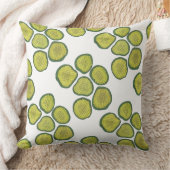 スウィートピックチップスホームメイドグリーンピックルデコール クッション (ブランケット)