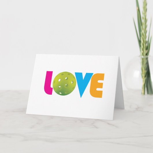 スウィートピックボール💘バレンタイン カード (正面)