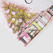 スウィートピンククリスマスツリー&プレゼントズホリデー 薄葉紙 (詳細)