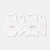 スウィートピンクハート蝶スウィート16誕生日 フェイバーボックス (折り畳みなし)