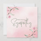 スウィートピンクローゼス悔やみや弔慰 (正面)