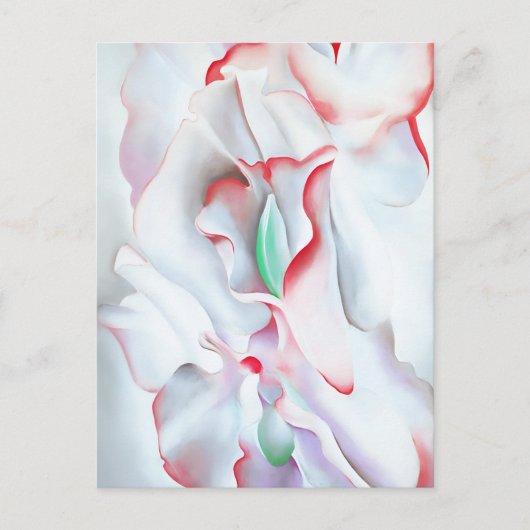 スウィートピンク – ジョージアオキーフェ ポストカード (正面)