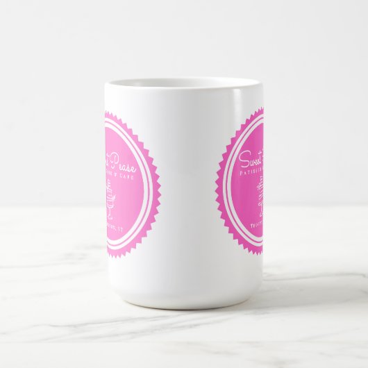 スウィートピーズパティスリー&カフェマグ コーヒーマグカップ (中央)