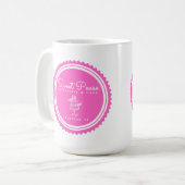 スウィートピーズパティスリー&カフェマグ コーヒーマグカップ (正面左)