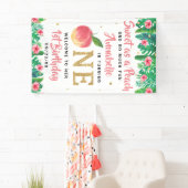 スウィートピーチガールズ1stバースデーウェルカム 横断幕 (インサイチュ)