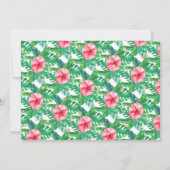 スウィートピーチガールズ1stバースデーフォト 招待状 (裏面)