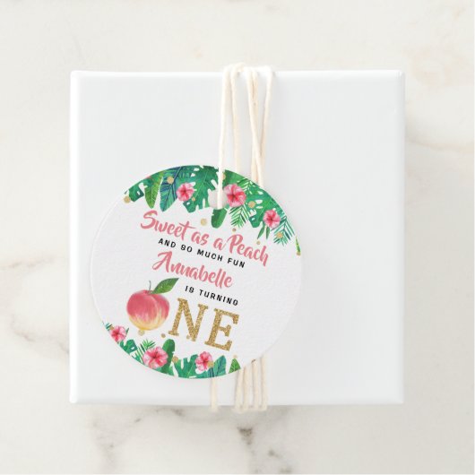 スウィートピーチガールズ1st誕生日 フェイバータグ (インサイチュ)