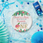 スウィートピーチガールズ1st誕生日 ペーパープレート (パーティー)