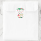 スウィートピーチガールズ1st誕生日 ラウンドシール (バッグ)