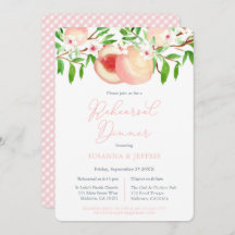 スウィートピーチサザンズ結婚リハーサルディナー