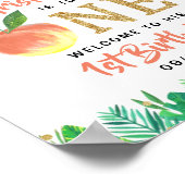 スウィートピーチボーイズ1stバースデーウェルカム ポスター (角)