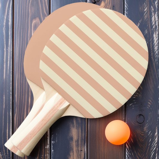 スウィートピーチポストライプロ無地のー 卓球ラケット