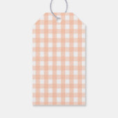 スウィートピーチ誕生日メッセージカード ギフトタグ (裏面)