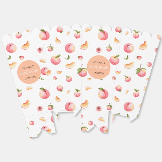 スウィートピーチ誕生日 フェイバーボックス (見開き)