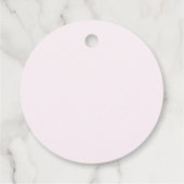 スウィートピーチ1st誕生日 フェイバータグ (裏面)