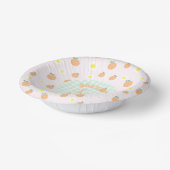 スウィートピーチ1st誕生日 ペーパーボウル (傾斜あり)