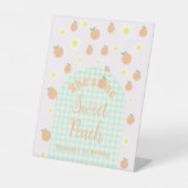 スウィートピーチ1st誕生日 台座サイン (正面)