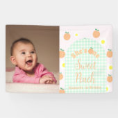 スウィートピーチ1st誕生日 横断幕 (横)