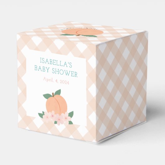 スウィートピーチ&ギンガム フェイバーボックス (裏面サイド)