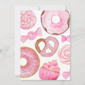 スウィートファイブ誕生日招待状 招待状 (裏面)