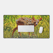 スウィートファウン自然美学デザイン デスクマット (キーボード&マウス)