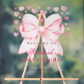 スウィートファースト誕生日ウェルカムアクリルサイン アクリルサイン (ニュートラル)