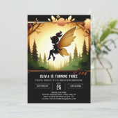 スウィートフェお洒落アリー誕生日 招待状 (スタンド正面)