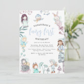 スウィートフェアリーの最初の誕生日パーティー 招待状 (スタンド正面)