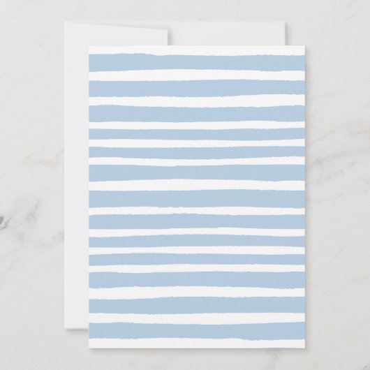 スウィートフェアリーの最初の誕生日パーティー 招待状 (裏面)