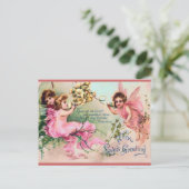 スウィートフェアリービクトリアンのバレンタインハガキ シーズンポストカード (スタンド正面)