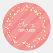 スウィートフェアリープリンセス&魔法スターズバースデーパーティー ラウンドシール (正面)