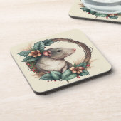 スウィートフェスティバルペットラットホリデーズ/クリスマス コースター (左側)