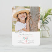 スウィートフォト誕生日 招待状 (スタンド正面)