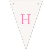 スウィートフクロウ誕生日 バンティングフラッグ (第2の旗)