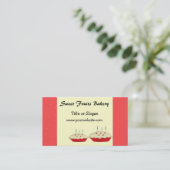 スウィートフルーツベーカリーデザイン 名刺 (スタンド正面)
