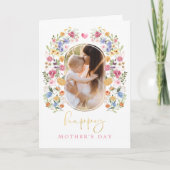 スウィートフローラガーデンマザーズデイカード 招待状 (正面)