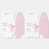 スウィートフローラシャンパンブランチバブルベビーシャワー フェイバーボックス (見開き)