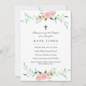 スウィートフローラバプテスマ招待状 招待状 (正面)