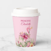 スウィートフローラフラミンゴ 紙コップ (裏面)