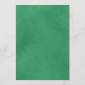 スウィートフローラ結婚のメニューカード(ピンクとグリーン) メニュー (裏面)