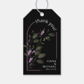 スウィートフローラ結婚Archの薄紫ID998 ギフトタグ (正面)
